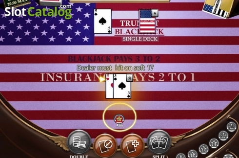 Οθόνη4. Trump It Blackjack Single Deck Κουλοχέρης 