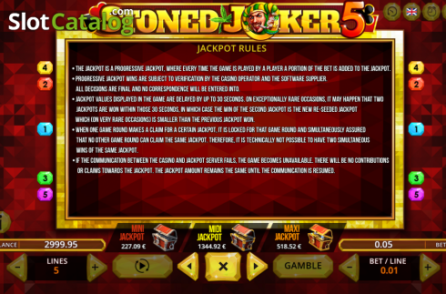 Οθόνη8. Stoned Joker 5 Κουλοχέρης