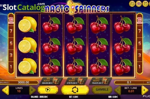 Οθόνη2. Magic Spinners Κουλοχέρης