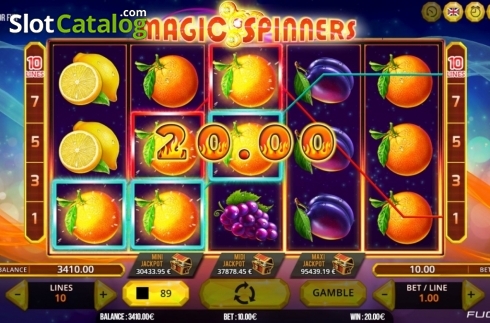 Οθόνη5. Magic Spinners Κουλοχέρης