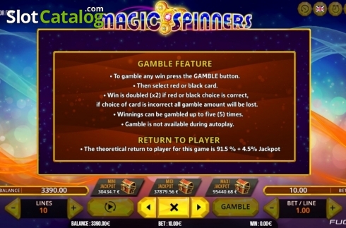 Οθόνη9. Magic Spinners Κουλοχέρης