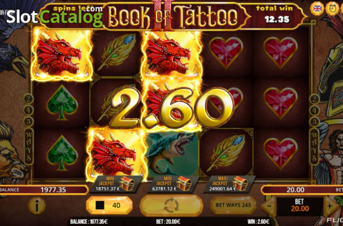 Οθόνη9. Book Of Tattoo 2 Κουλοχέρης