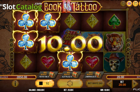 Οθόνη4. Book Of Tattoo 2 Κουλοχέρης