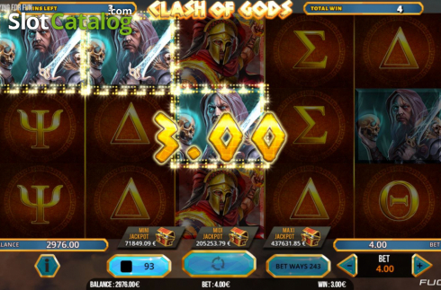 Οθόνη6. Clash of Gods Κουλοχέρης