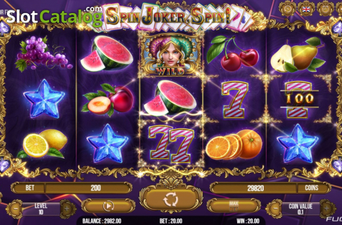 Οθόνη4. Spin Joker, Spin Κουλοχέρης