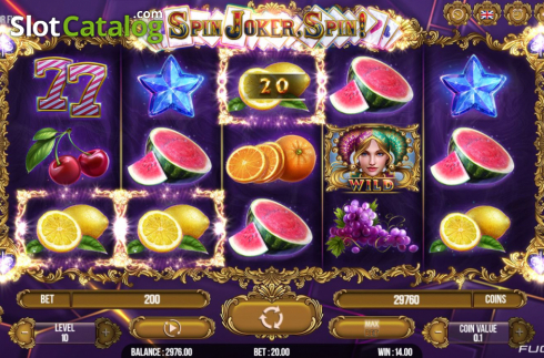 Οθόνη5. Spin Joker, Spin Κουλοχέρης