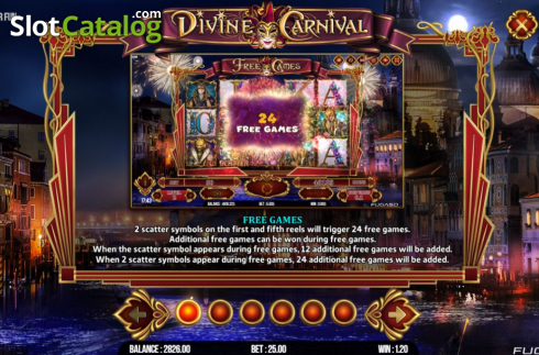 Οθόνη7. Divine Carnival Κουλοχέρης