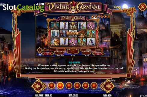 Οθόνη8. Divine Carnival Κουλοχέρης