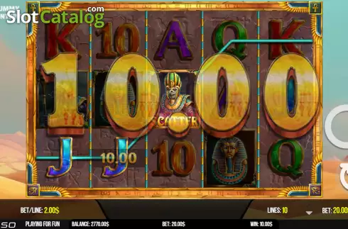 Οθόνη4. The Mummy Win Hunters Κουλοχέρης