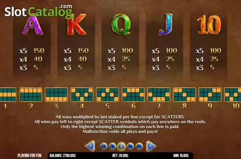 Οθόνη8. The Mummy Win Hunters Κουλοχέρης