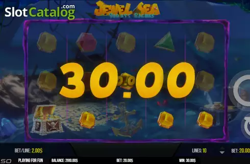 Οθόνη3. Jewel Sea Pirate Riches Κουλοχέρης