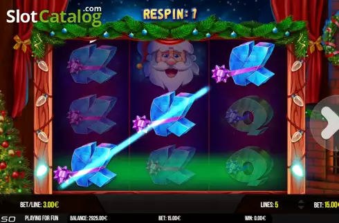 Οθόνη4. Santa's Jingle Wheel Κουλοχέρης