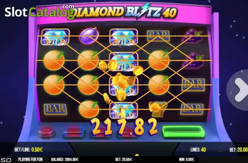 Οθόνη4. Diamond Blitz 40 Κουλοχέρης 