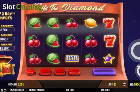 Οθόνη2. Hit The Diamond Κουλοχέρης