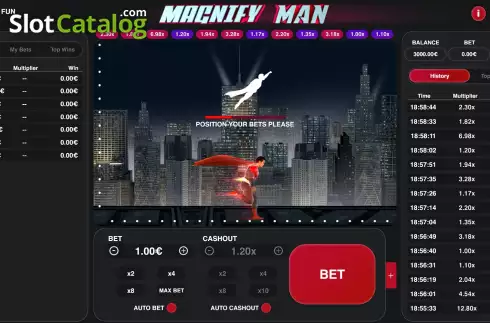 Οθόνη2. Magnify Man Κουλοχέρης