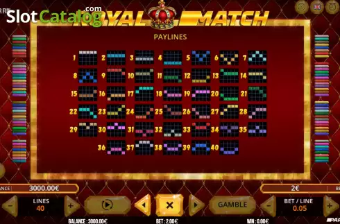 Οθόνη9. Royal Match Κουλοχέρης