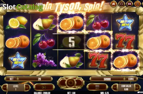 Οθόνη4. Spin Tyson, Spin! Κουλοχέρης