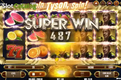 Οθόνη5. Spin Tyson, Spin! Κουλοχέρης
