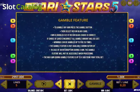 Οθόνη9. Pari Stars 5 Κουλοχέρης