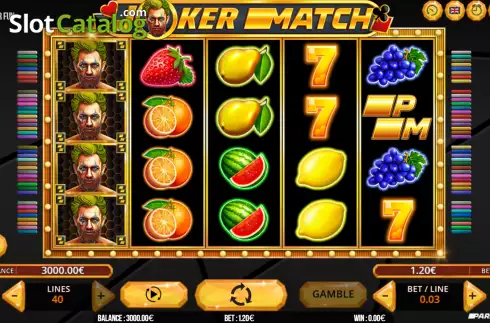 Οθόνη2. Joker Match Κουλοχέρης