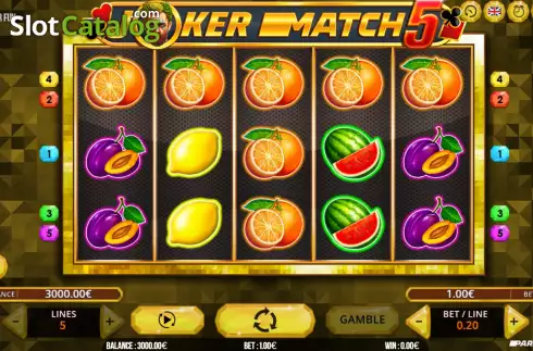 Οθόνη2. Joker Match 5 Κουλοχέρης