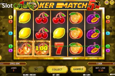 Οθόνη3. Joker Match 5 Κουλοχέρης