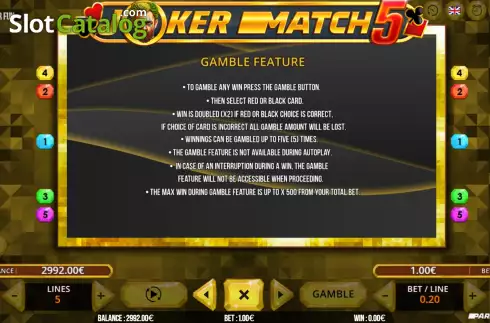 Οθόνη8. Joker Match 5 Κουλοχέρης