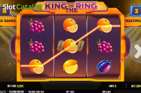 Οθόνη4. King Of The Ring Κουλοχέρης