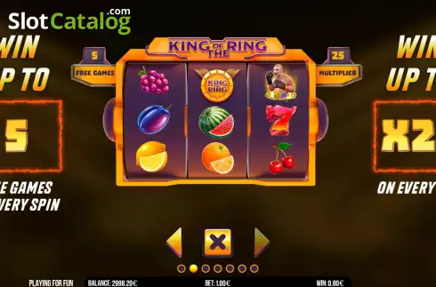 Οθόνη6. King Of The Ring Κουλοχέρης