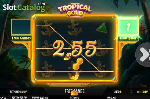 Οθόνη4. Tropical Gold Κουλοχέρης