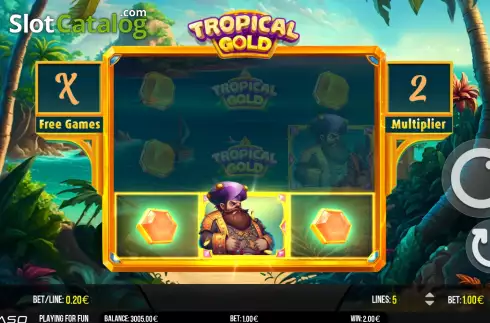 Οθόνη5. Tropical Gold Κουλοχέρης