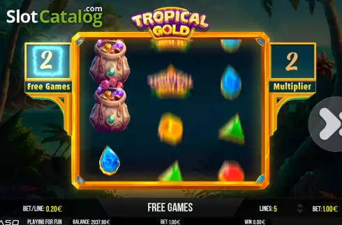 Οθόνη7. Tropical Gold Κουλοχέρης