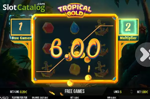 Οθόνη8. Tropical Gold Κουλοχέρης