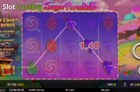 Οθόνη3. Sugar Paradise Κουλοχέρης