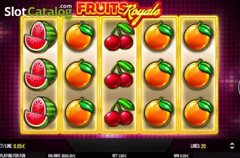 Οθόνη2. Fruits Royale Κουλοχέρης