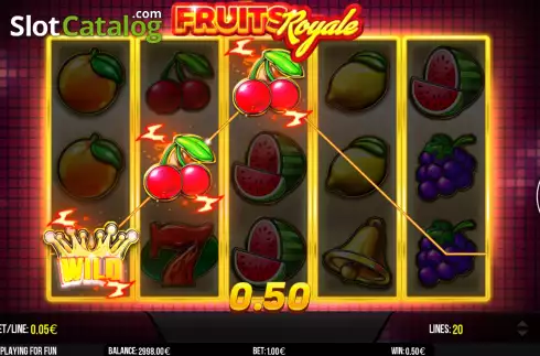 Οθόνη3. Fruits Royale Κουλοχέρης