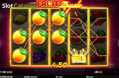 Οθόνη4. Fruits Royale Κουλοχέρης