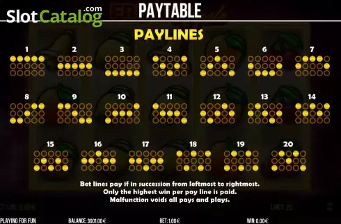 Οθόνη6. Fruits Royale Κουλοχέρης