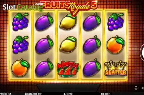 Οθόνη2. Fruits Royale 5 Κουλοχέρης