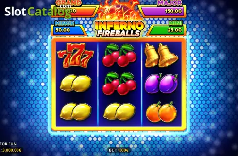 Οθόνη2. Inferno Fireballs Κουλοχέρης