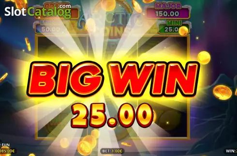 Οθόνη3. Arctic Coins: Running Wins Κουλοχέρης