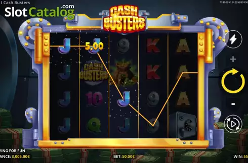 Οθόνη3. Cash Busters (Fugaso) Κουλοχέρης