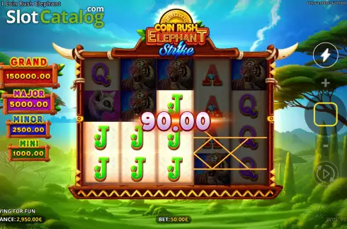 Οθόνη3. Coin Rush: Elephant Strike Κουλοχέρης