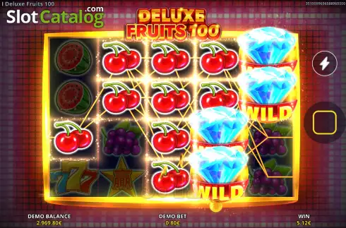 Οθόνη3. Deluxe Fruits 100 Κουλοχέρης 