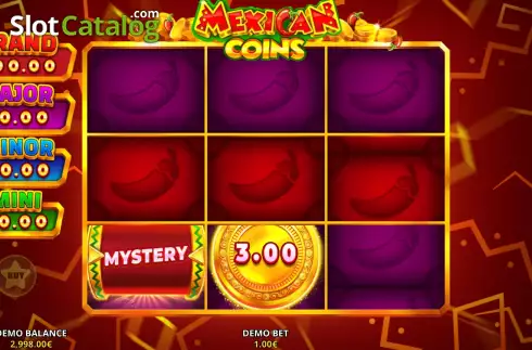 Οθόνη3. Mexican Coins Κουλοχέρης