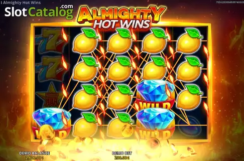 Οθόνη3. Almighty Hot Wins Κουλοχέρης 