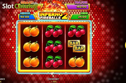 Οθόνη2. Inferno Fireballs 2 Κουλοχέρης