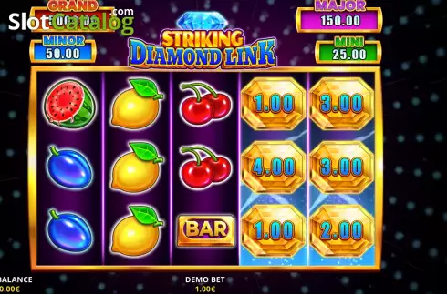 Οθόνη2. Striking Diamond Link Κουλοχέρης