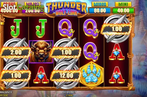 Οθόνη2. Thunder Wolf Link Κουλοχέρης