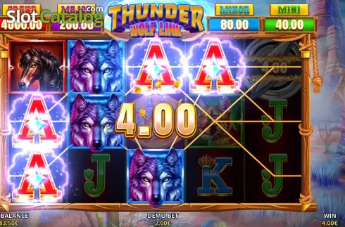 Οθόνη3. Thunder Wolf Link Κουλοχέρης
